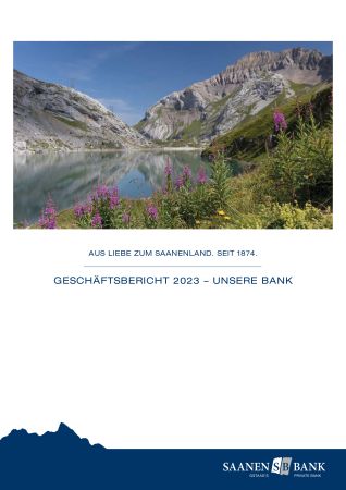Jahresbericht Saanenbank 2023