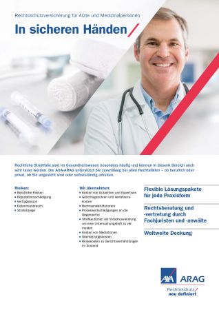 AXA-Ärztebroschüre 02/2023